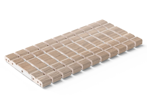 Σχάρα RJ25 FLEX 25x50x2.2 cm OUT C3 Αποστράγγιση: >13m³/ώρα *Συμπεριλαμβάνεται λάστιχο σχάρας 9710 Ελάχιστη ακτίνα 1 μέτρο Image