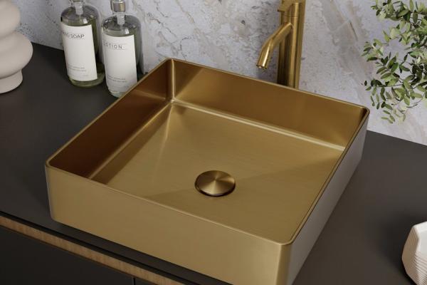 Metal Gold Square